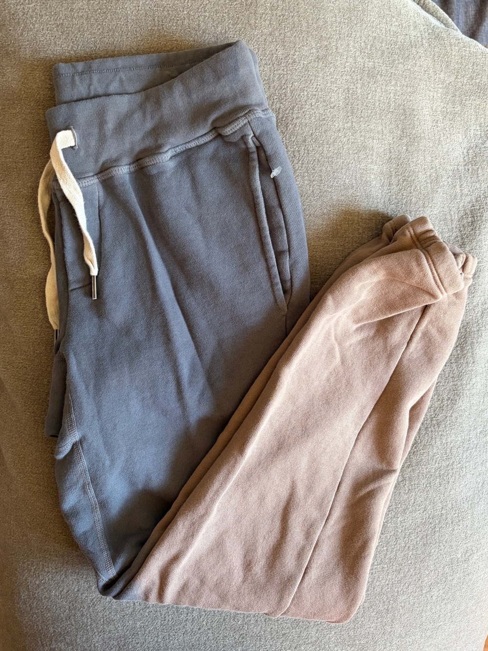 Women’s Small Jogger Pants - Gray and Brown